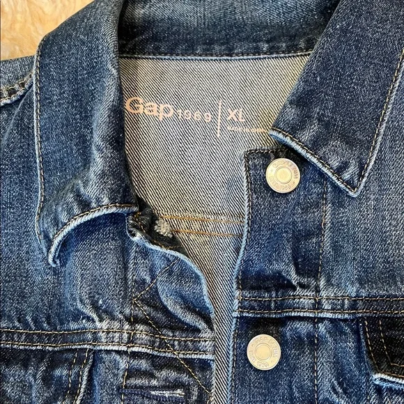 GAP Classic Indigo Denim Jacket - Picture 3 of 6